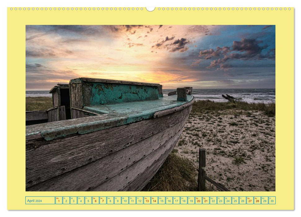 Landscapes on Fischland-Darß-Zingst (CALVENDO Premium Wall Calendar 2024) 