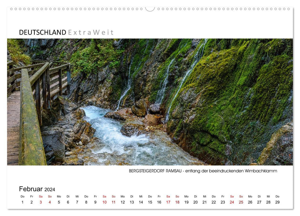 Bergsteigerdorf RAMSAU - Juwel im Berchtesgadener Land (CALVENDO Wandkalender 2024)
