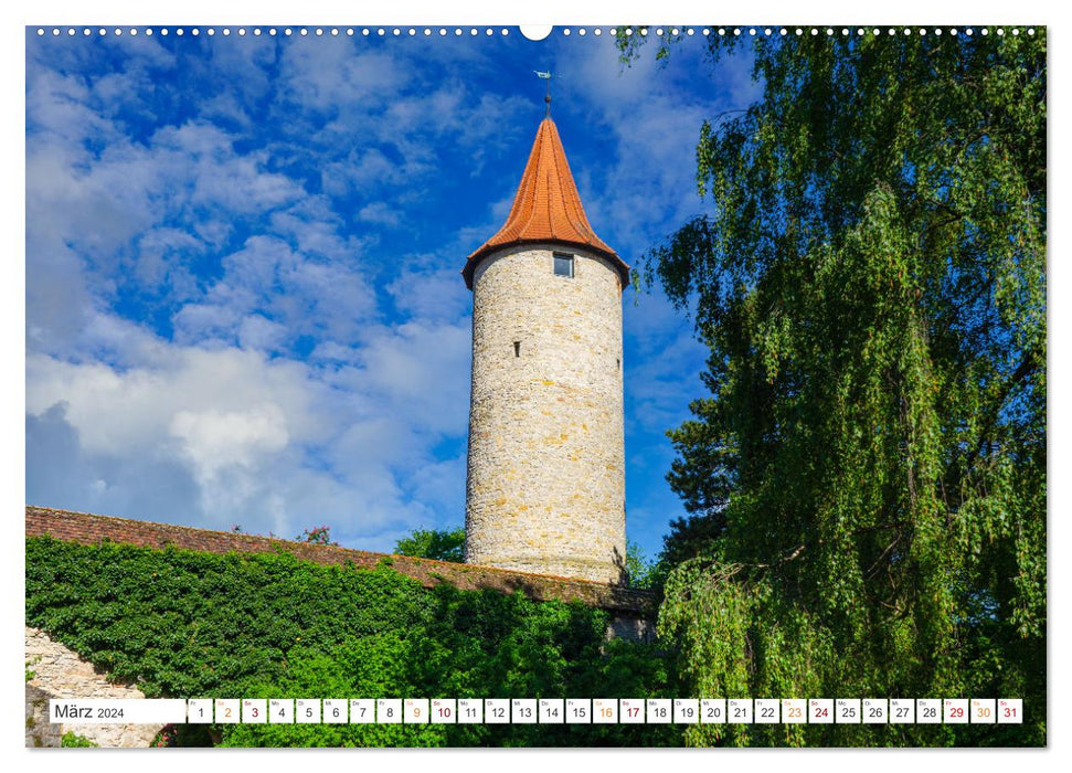 Crailsheim impressions (CALVENDO wall calendar 2024) 