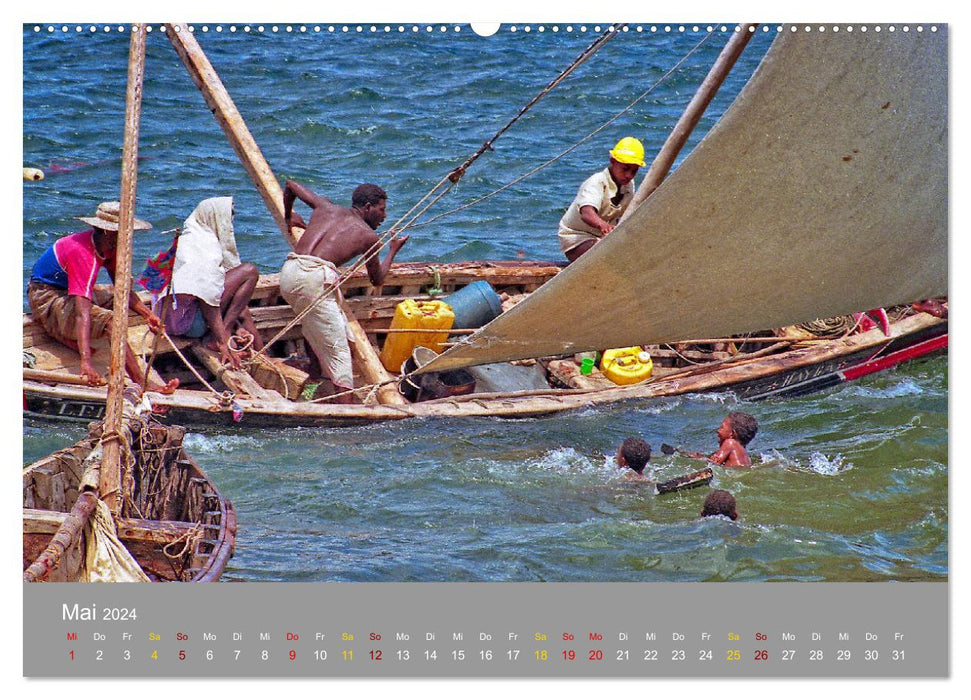 Lamu - Geheimtipp in Kenia (CALVENDO Wandkalender 2024)