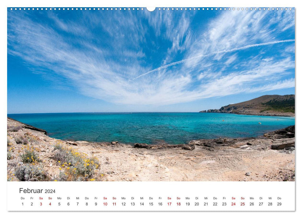 Mallorca - Eine traumhafte Reise nach Spanien. (CALVENDO Premium Wandkalender 2024)