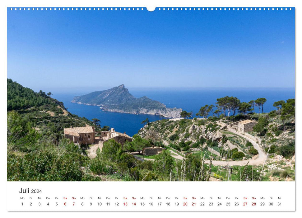 Mallorca - Eine traumhafte Reise nach Spanien. (CALVENDO Premium Wandkalender 2024)