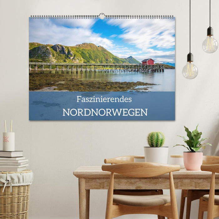 Faszinierendes Nordnorwegen (CALVENDO Wandkalender 2024)