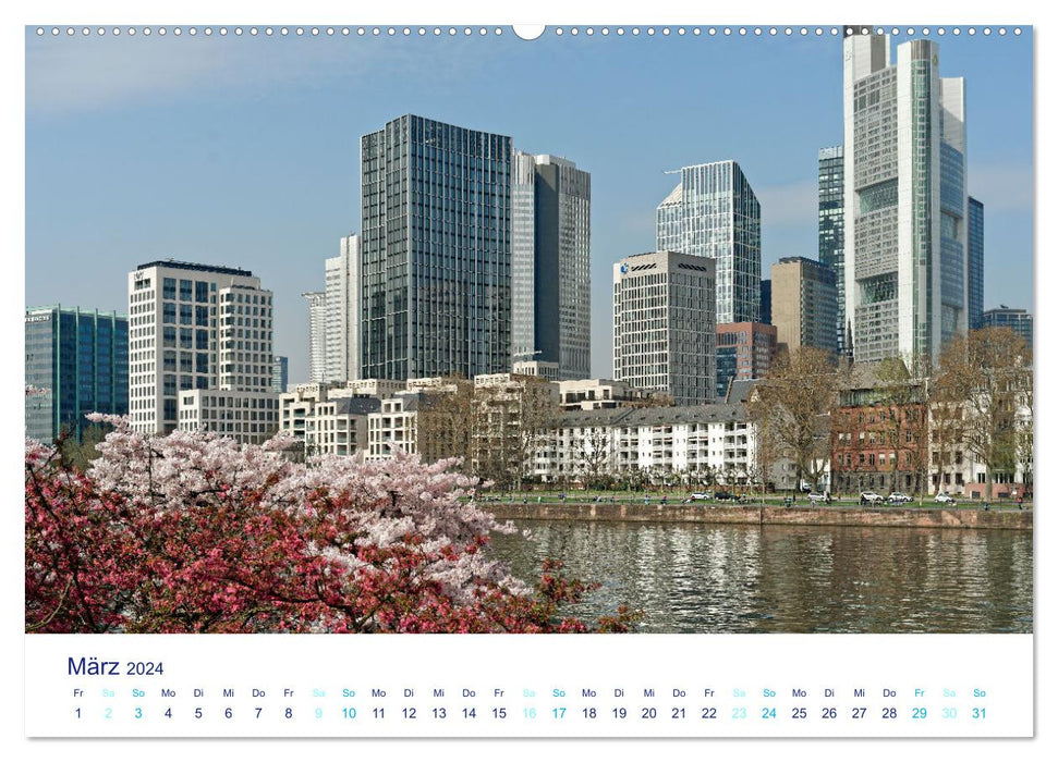 Fabelhaftes Frankfurt am Main (CALVENDO Premium Wandkalender 2024)