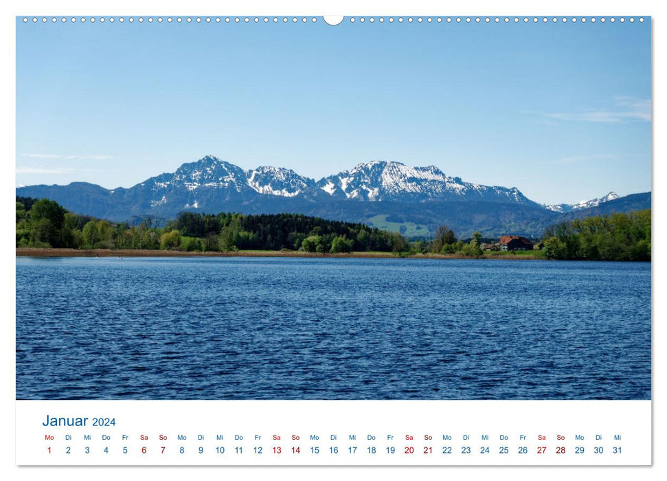 Rupertiwinkel - Seen und Moore (CALVENDO Wandkalender 2024)