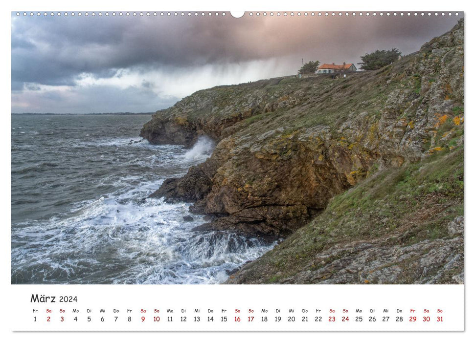 Golf von Morbihan, der Süden der Bretagne (CALVENDO Premium Wandkalender 2024)