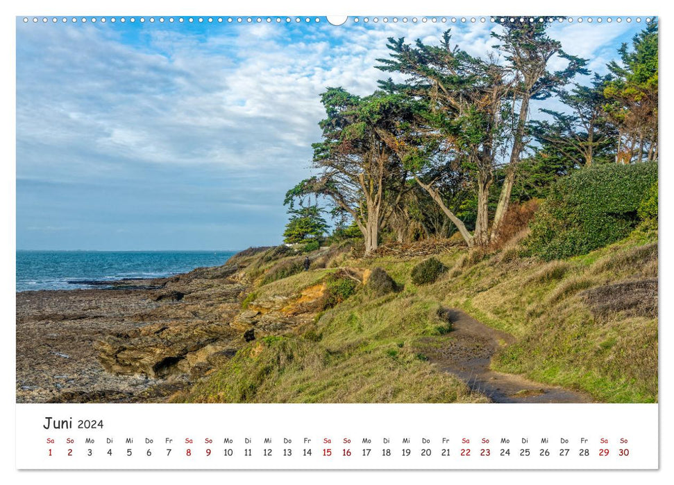 Golf von Morbihan, der Süden der Bretagne (CALVENDO Premium Wandkalender 2024)