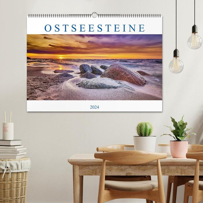 Ostseesteine (CALVENDO Wandkalender 2024)