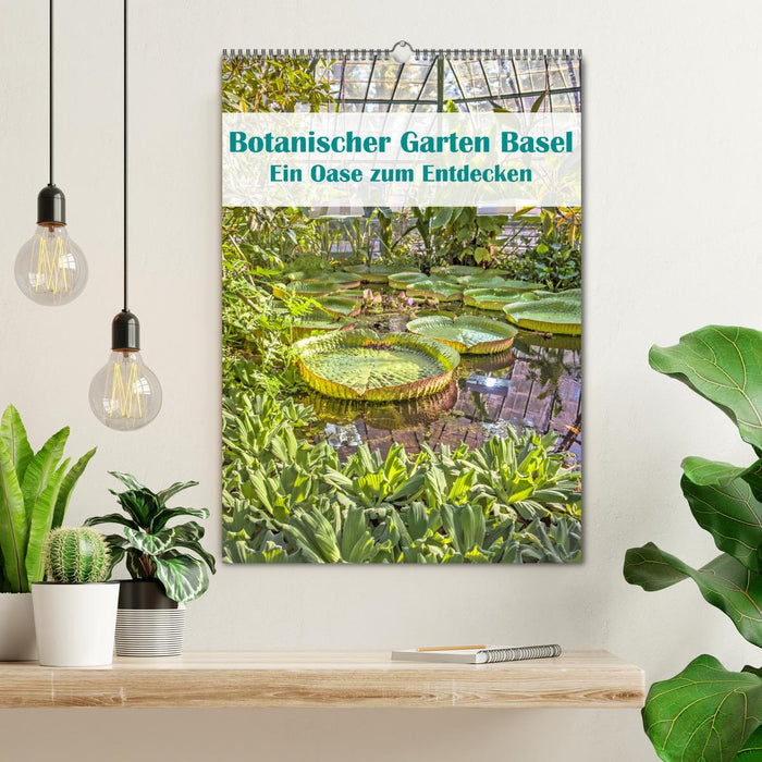 Botanischer Garten Basel - Eine Oase zum Entdecken (CALVENDO Wandkalender 2024)