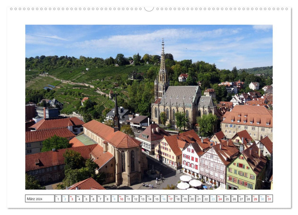 Bei uns im Kreis Esslingen (CALVENDO Wandkalender 2024)