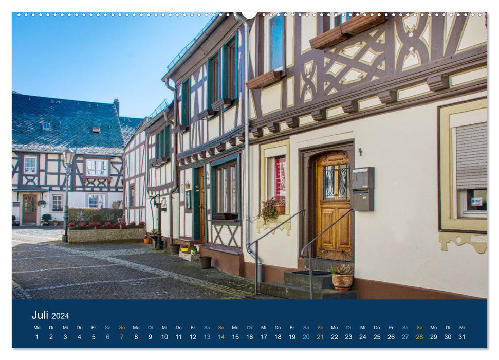 Herrstein - Mittelalter an der Edelsteinstraße (CALVENDO Premium Wandkalender 2024)