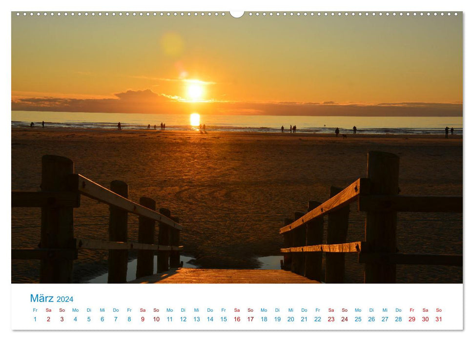 Orte zum Entspannen (CALVENDO Premium Wandkalender 2024)