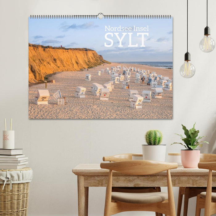 North Sea island of Sylt (CALVENDO wall calendar 2024) 