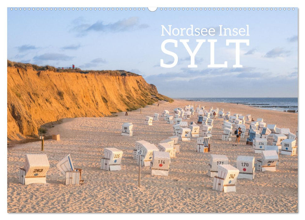 North Sea island of Sylt (CALVENDO wall calendar 2024) 