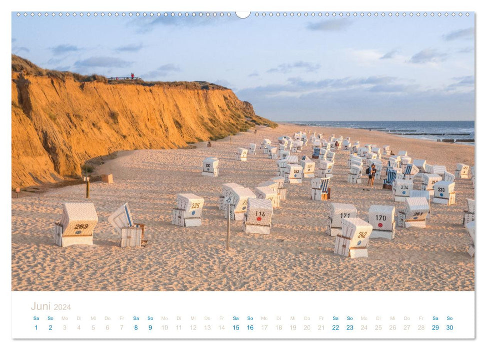 North Sea island of Sylt (CALVENDO wall calendar 2024) 