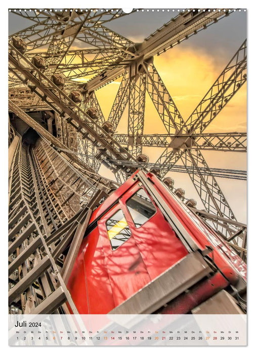 Eiffelturm - Ikone der Architektur, Ikone der Ingenieurskunst (CALVENDO Premium Wandkalender 2024)