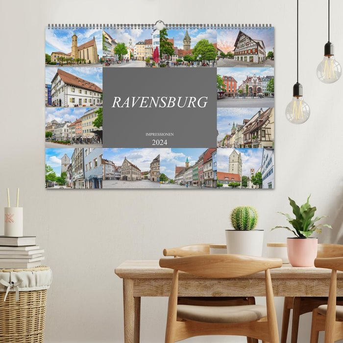 Ravensburg impressions (CALVENDO wall calendar 2024) 