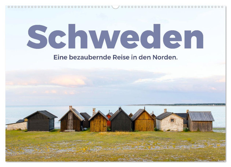 Sweden - An enchanting journey to the north. (CALVENDO wall calendar 2024) 