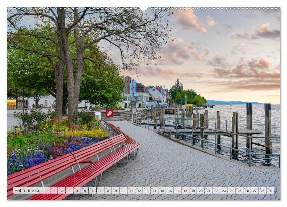 Überlingen Lake Constance Impressions (CALVENDO Wall Calendar 2024) 