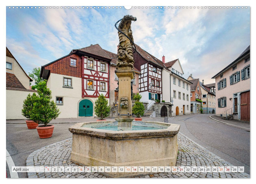 Überlingen Lake Constance Impressions (CALVENDO Wall Calendar 2024) 