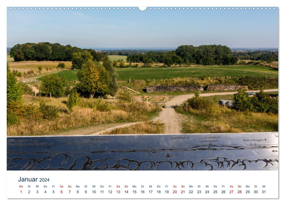Ins Umland von Boltenhagen (CALVENDO Premium Wandkalender 2024)