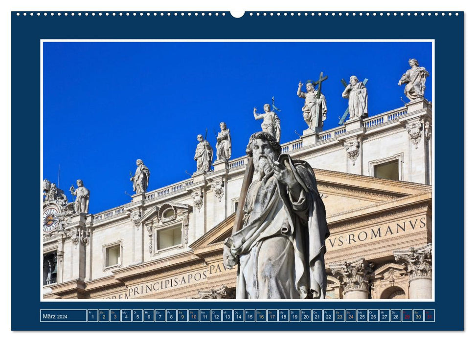 Rome - monuments for eternity (CALVENDO wall calendar 2024) 