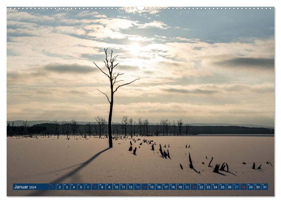 Expérience nature Stettiner Lagoon (Calvendo Premium Wall Calendar 2024) 
