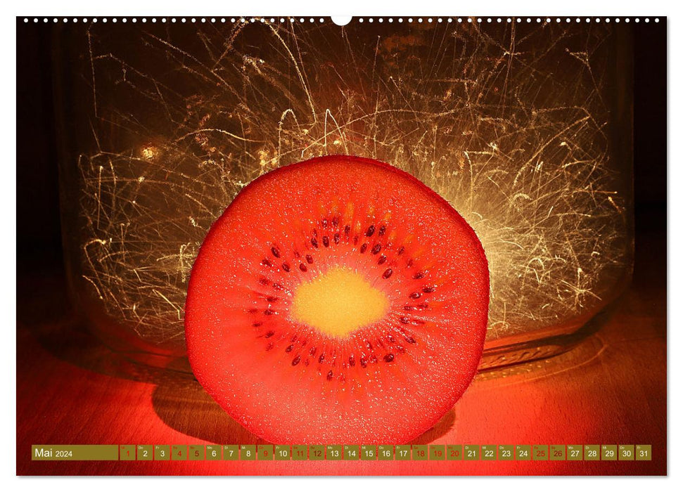 Kiwi - bunte Impressionen (CALVENDO Premium Wandkalender 2024)