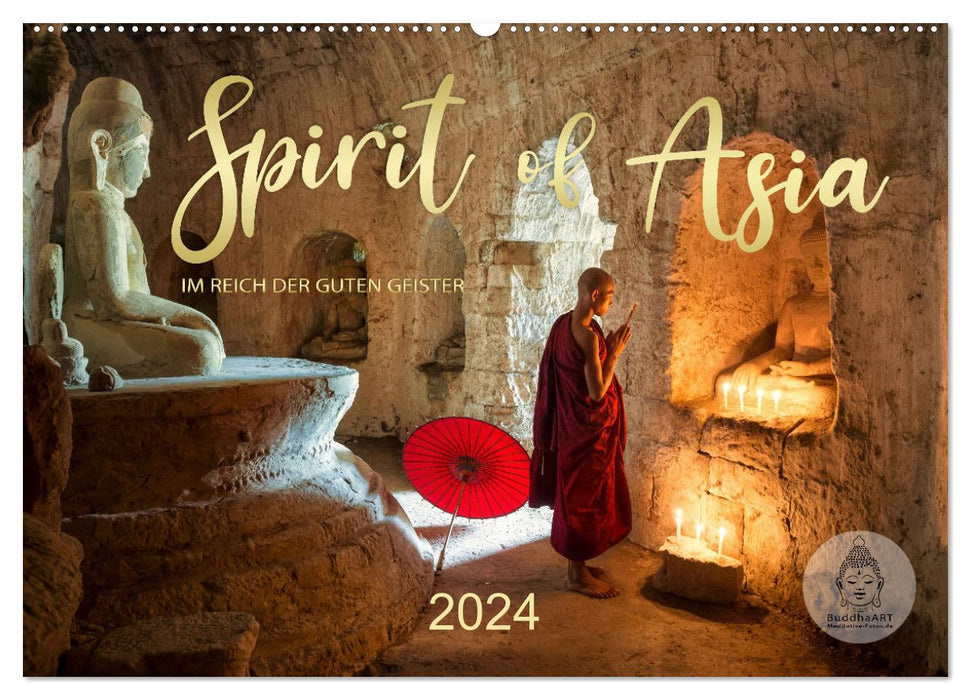 Spirit of Asia - Im Reich der guten Geister (CALVENDO Wandkalender 2024)