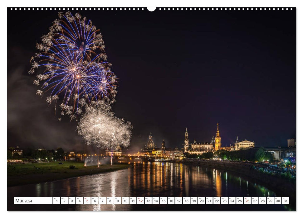 Dresden, Du Schöne. (CALVENDO Premium Wandkalender 2024)