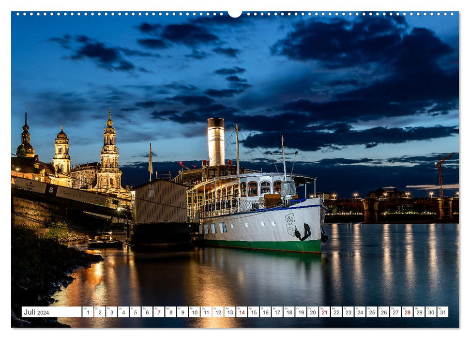 Dresden, Du Schöne. (CALVENDO Premium Wandkalender 2024)