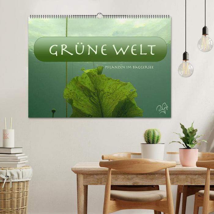 Baggersee - die grüne Welt (CALVENDO Wandkalender 2024)