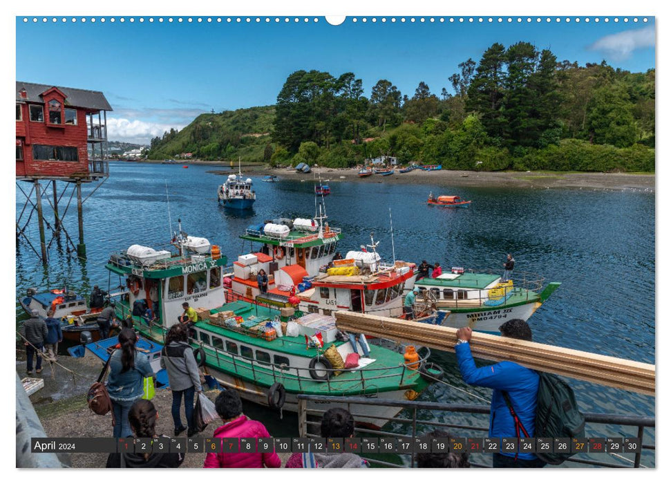 Amérique du Sud - Voyage au bout du monde (Calendrier mural CALVENDO Premium 2024) 