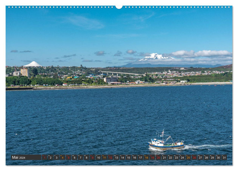 Amérique du Sud - Voyage au bout du monde (Calendrier mural CALVENDO Premium 2024) 