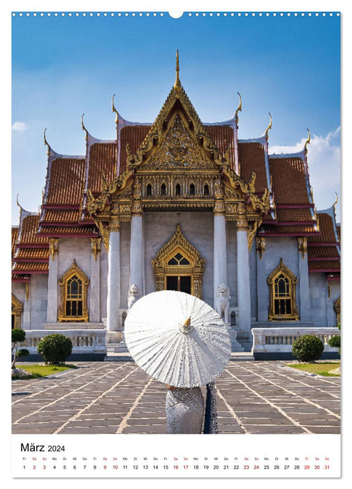 Faszination Thailand (CALVENDO Wandkalender 2024)