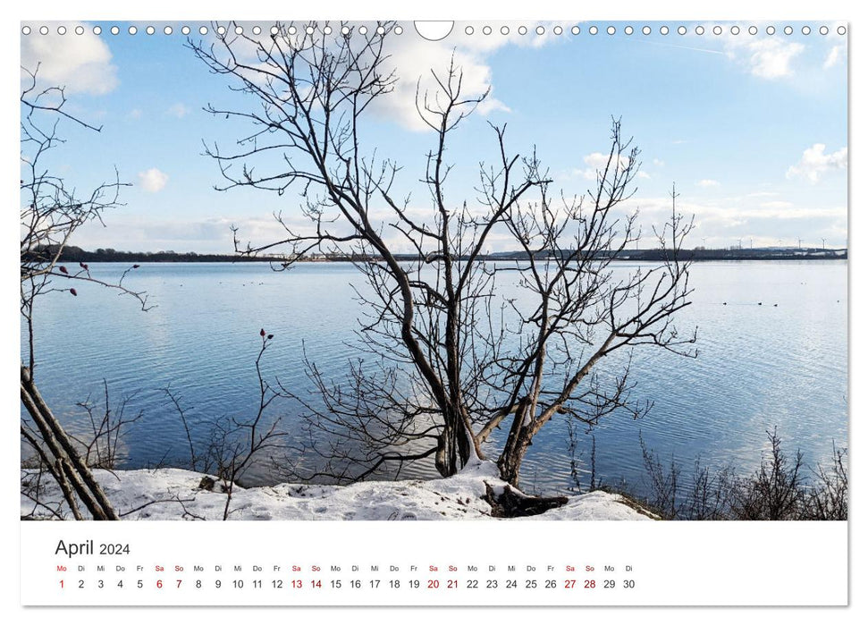 Travemünder Winterkalender (CALVENDO Wandkalender 2024)