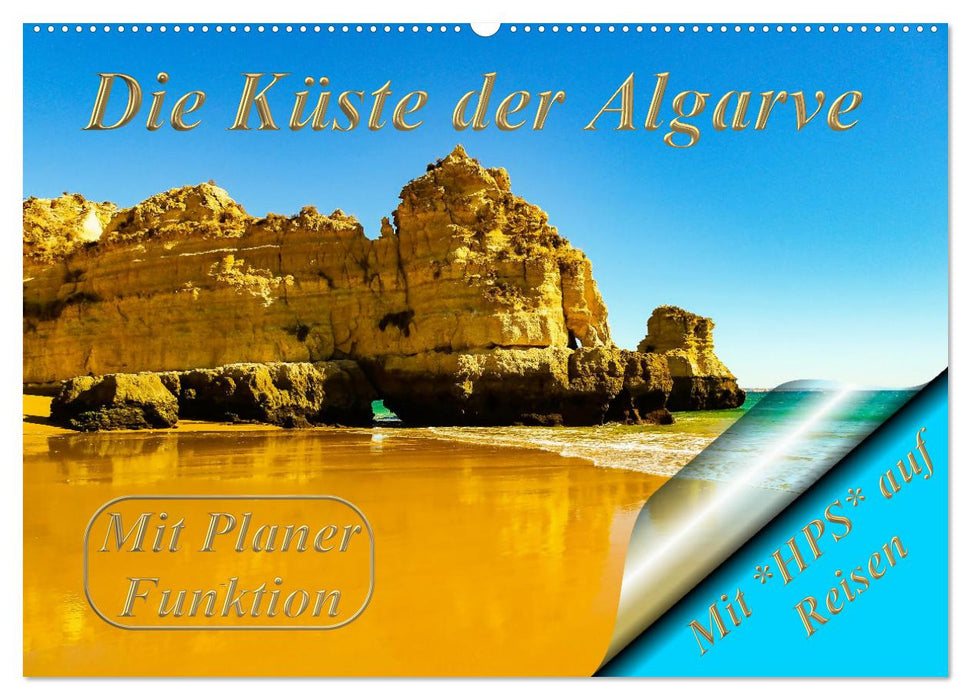 La côte de l'Algarve (Calendrier mural CALVENDO 2024) 