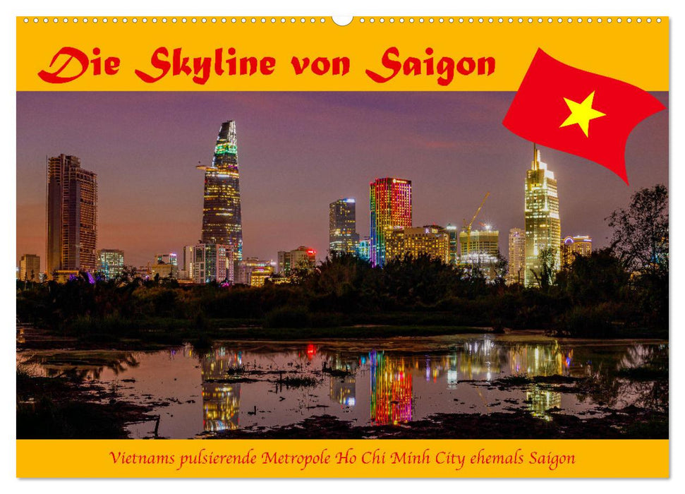 L'horizon de Saigon (Calendrier mural CALVENDO 2024) 