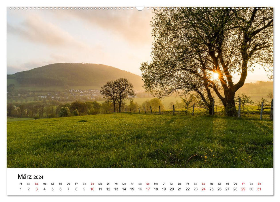 Grafschaft - Schanze (CALVENDO Premium Wandkalender 2024)