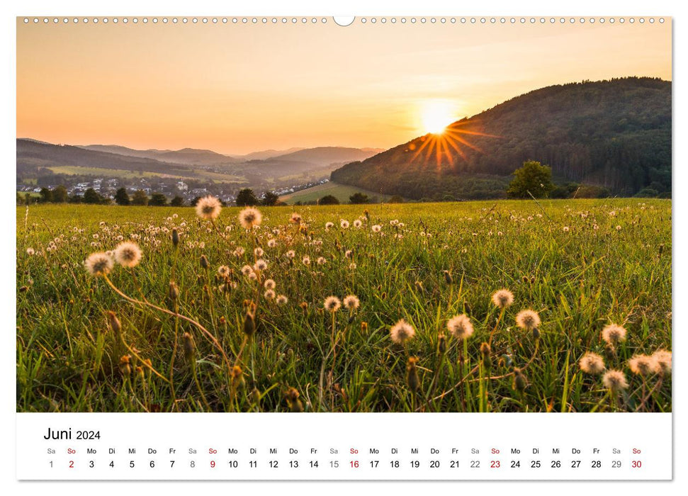 Grafschaft - Schanze (CALVENDO Premium Wandkalender 2024)