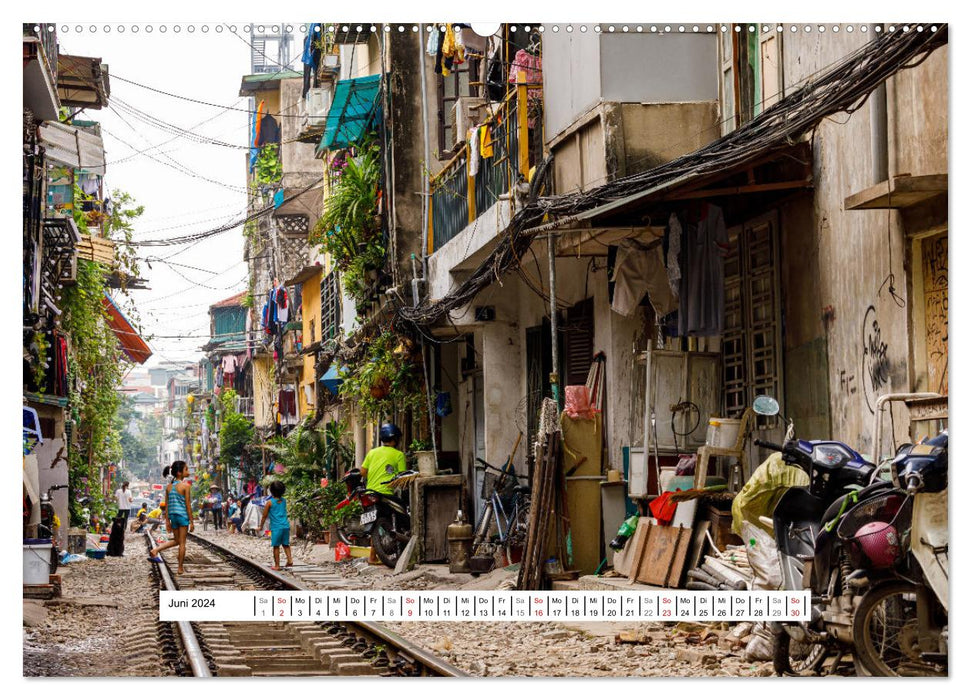 Faszinierendes Hanoi (CALVENDO Wandkalender 2024)