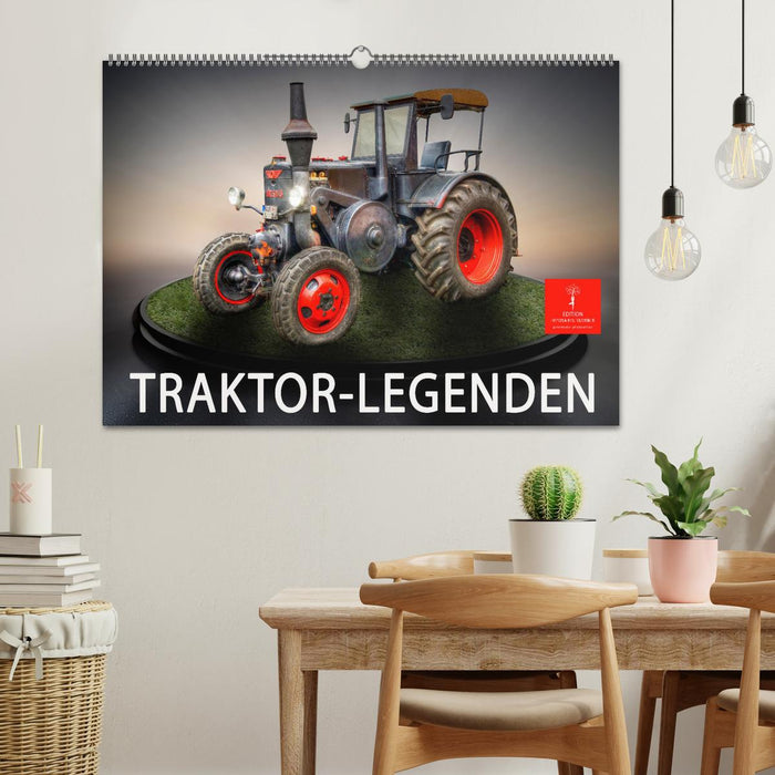 Tracteur - Géants (Calendrier mural CALVENDO 2024) 