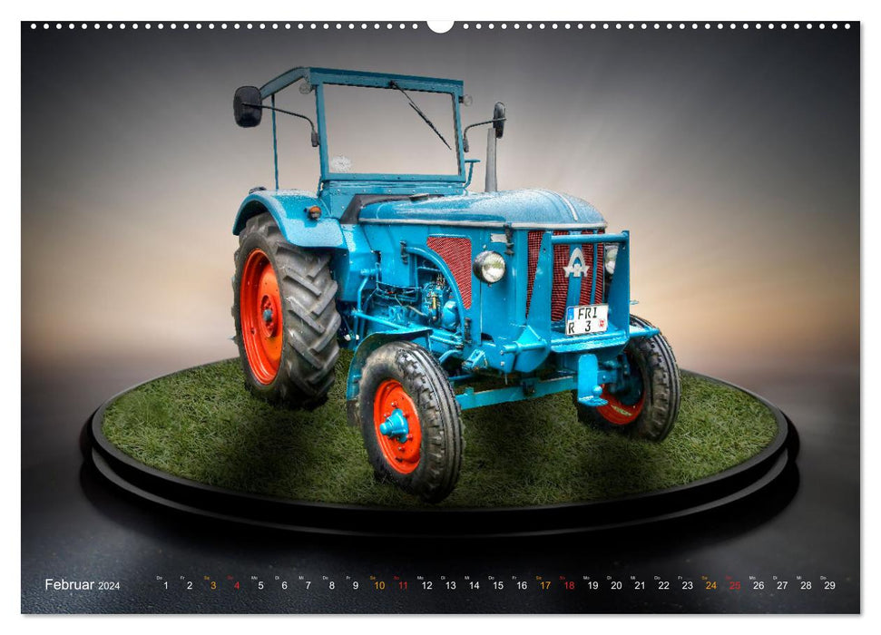 Traktor - Giganten (CALVENDO Wandkalender 2024)