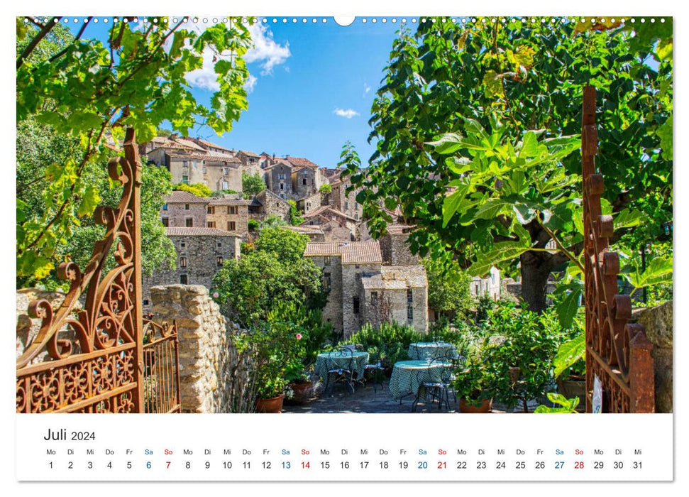 Frankreichs schönste Dörfer - Olargues (CALVENDO Premium Wandkalender 2024)