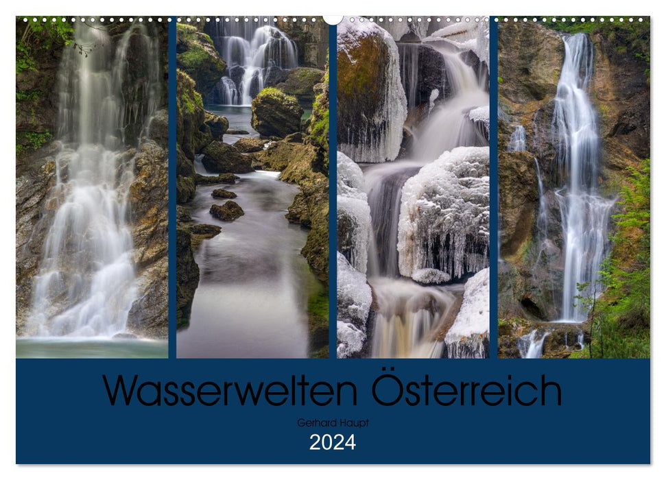 Water Worlds Autriche (Calendrier mural CALVENDO 2024) 