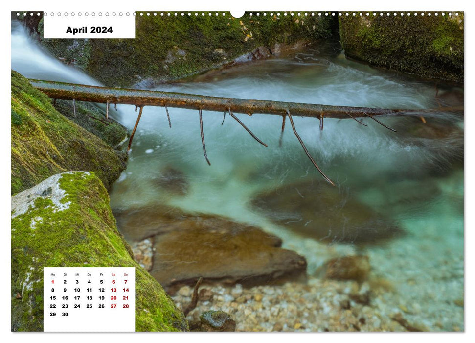 Wasserwelten Österreich (CALVENDO Wandkalender 2024)