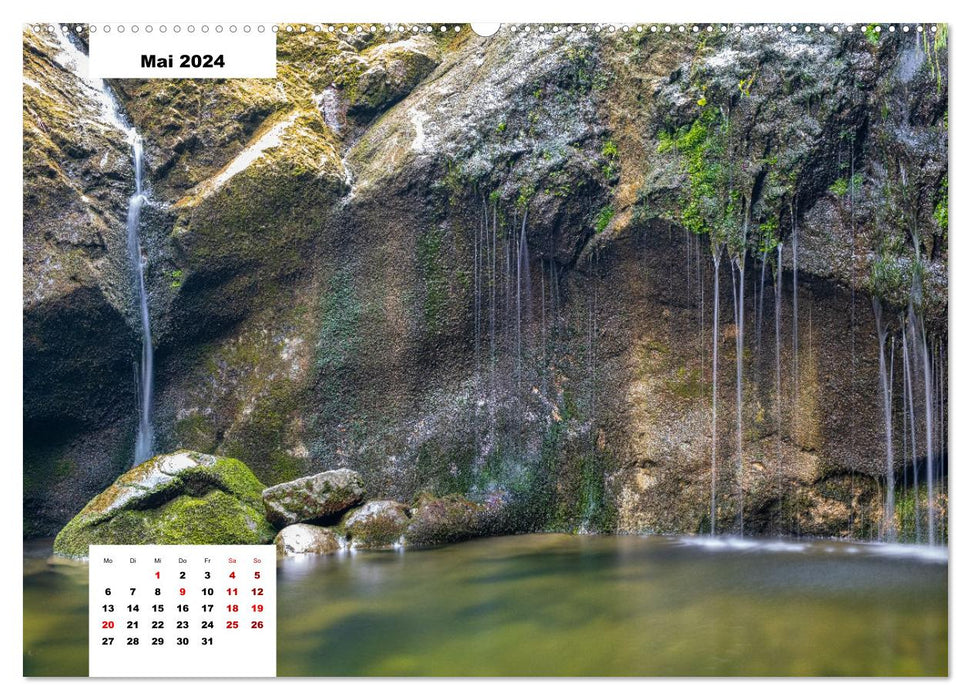 Wasserwelten Österreich (CALVENDO Wandkalender 2024)