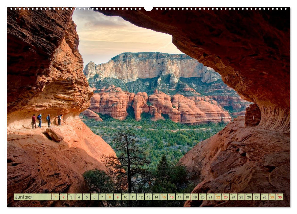 Randonnée - le monde vous attend (Calendrier mural CALVENDO 2024) 