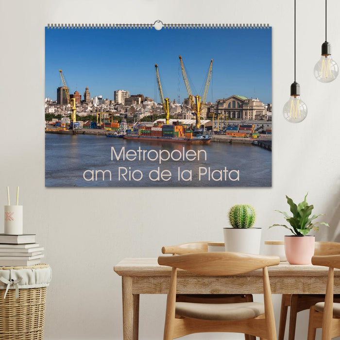 Metropolen am Rio de la Plata (CALVENDO Wandkalender 2024)