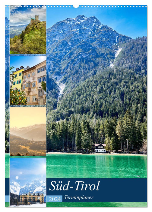 Planificateur de rendez-vous Tyrol du Sud (calendrier mural CALVENDO 2024) 